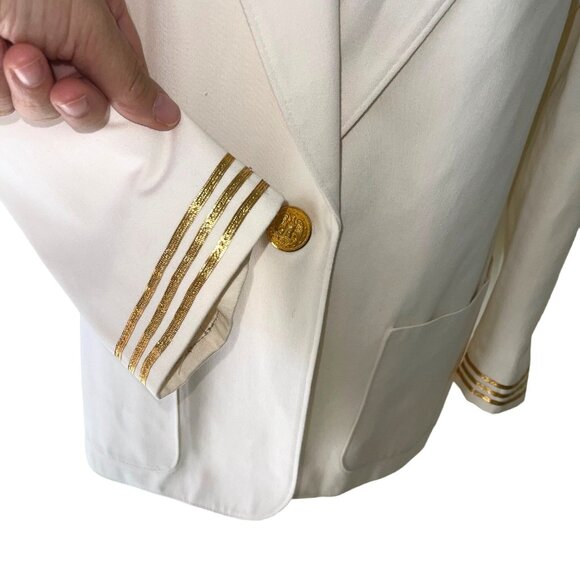 Miss Sophisticates By Pendleton Womens Two Piece Skirt Suit Size 12 White Classi - Picture 3 of 16